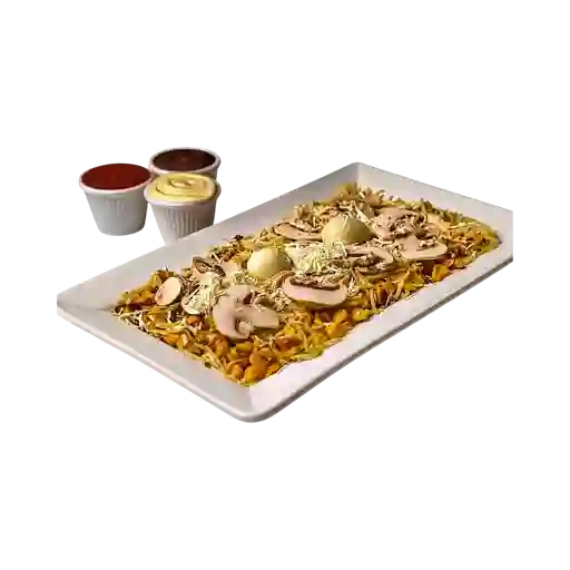 Mazorcada con Pollo y Champiñones