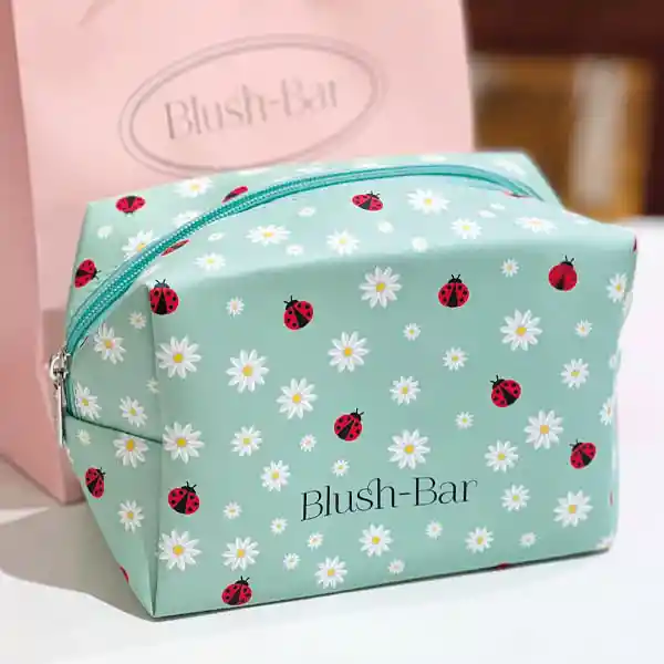 Blush-Bar Cosmetiquera Mariquitas