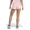 Adidas Short Adizero e Split Para Mujer Rosado Talla L