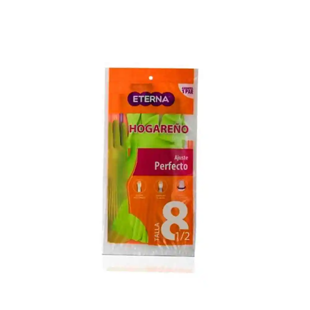 Guante Eterna Hogareño Ajuste Perfecto Talla 8.5