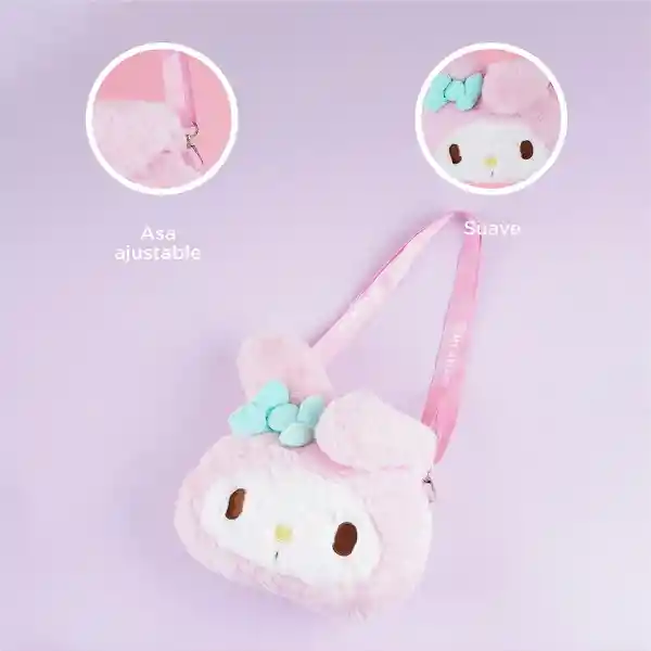 Bolsa Crossbody my Melody 8In Serie Sanrio Miniso