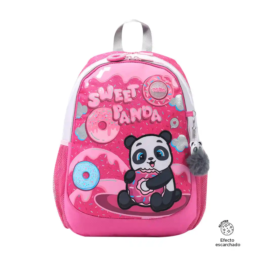 Morral Para Niña Sweet Panda M Rosado