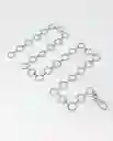 Cinturón Chain Gris Plata Claro Talla L Chevignon