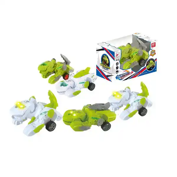 Radiocontrol Dinosaurio Transformable