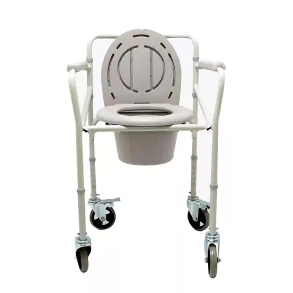 Silla Sanitaria Yuwell Plegable Con Ruedas