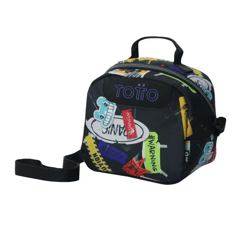 Lonchera Totto Borrador Negro