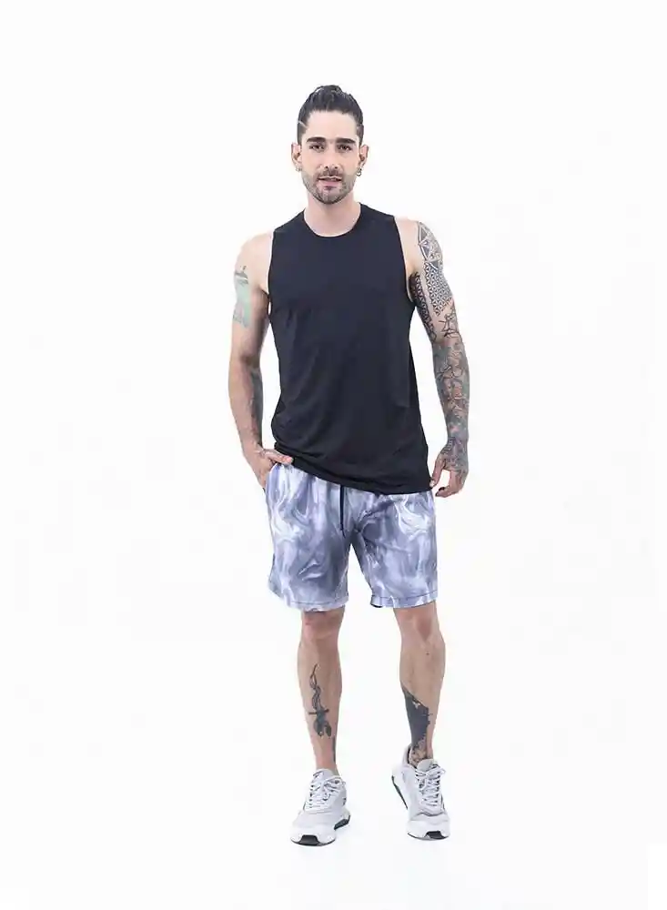 Pantaloneta Corta M-grisplata