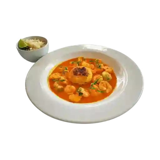 Camarones con Achiote