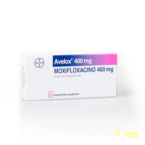 Avelox 400 Mg Caja