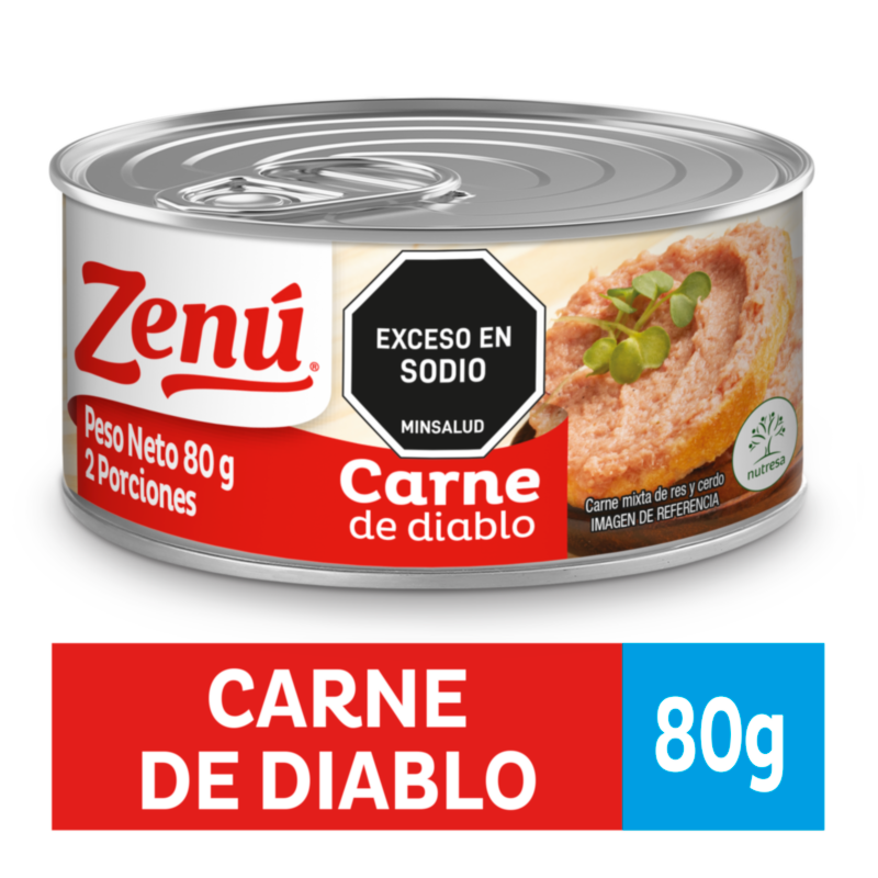 Carne De Diablo Lata Zenu 80 gr