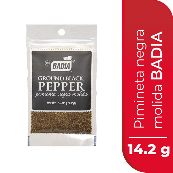 Badia Pimienta Negra Molida 14.2 g