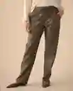 Pantalón Verde Selva Ultraoscuro Talla S 631G018 Esprit