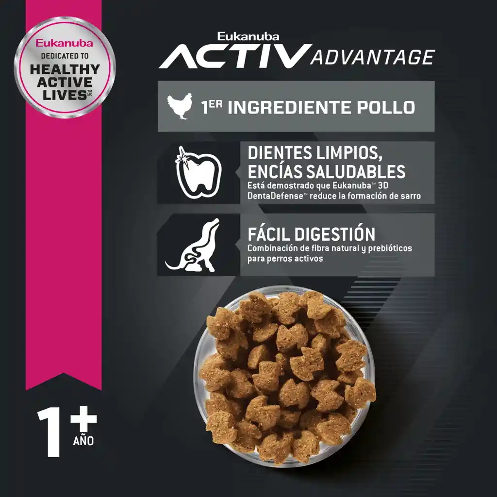 Eukanuba Alimento Para Perro Adulto Medium Breed 2 Kg