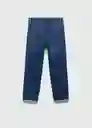 Jean Regular Tejano Oscuro Talla 11 Niños Mango