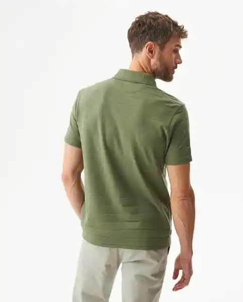 Camiseta Polo Verde Miliciano Oscuro Talla L Chevignon