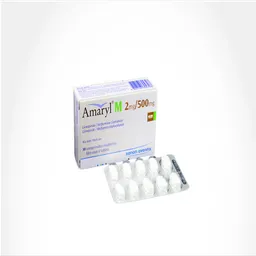 Amaryl Sanofim Antidiabetico Comprimido Recubierto