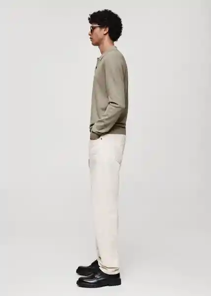 Jersey Tens Verde Pastel Talla M Hombre Mango