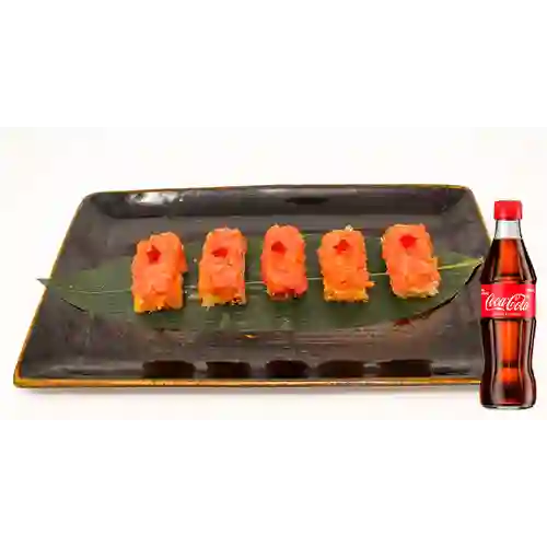 Combo Crispy (Budha)tuna Tartar +Cocacola Orig 300ML