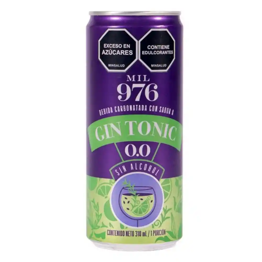 Bebida Mil 976 Carbonatada Sabor Gin Tonic (310 Ml)
