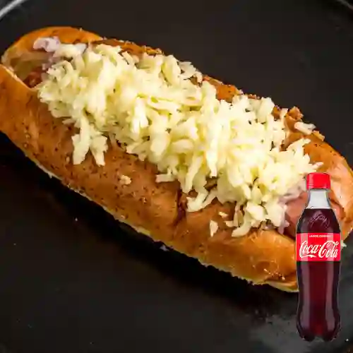 Combo Hot Dog Clásico + Coca-Cola Sabor Original 400ml