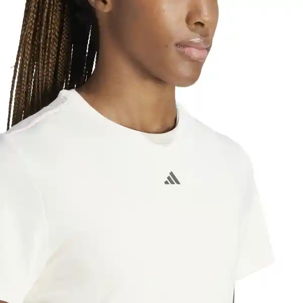 Adidas Camiseta D4t Hiit Sc T Mujer Blanco Talla L IU1124