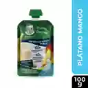 Compota orgánica GERBER Plátano Mango x 100g