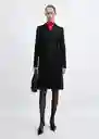 Abrigo New Negro Talla XL Mujer Mango