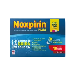 Noxpirin Plus Caja X 6 Capsulas