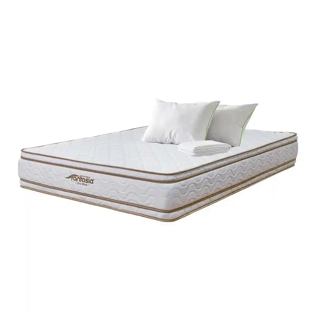 Kit Live Plus 140x190 Fantasia Doble (140 X 190 Cm) 5204800030004 Espumado Firme