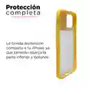 iPhoneCase Para Celular 12/12 Pro Cubierta Para Lente Amarillo
