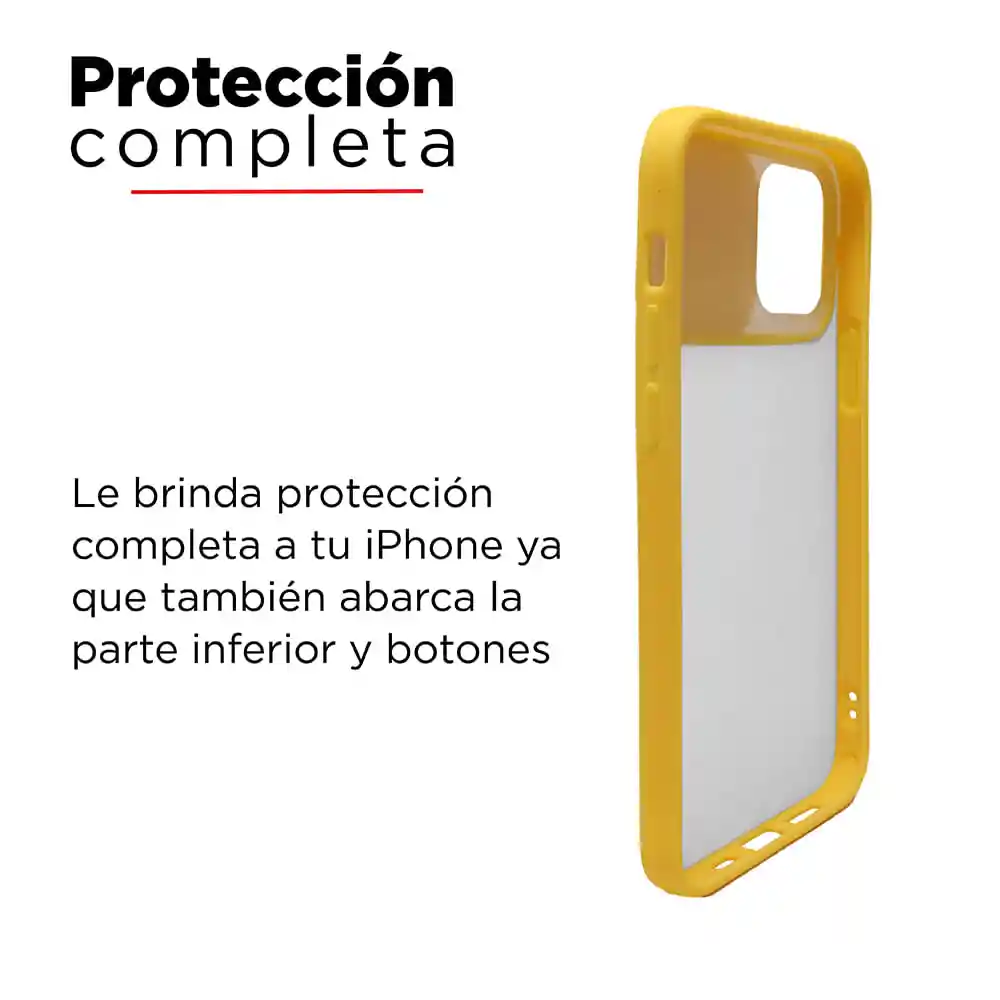 iPhoneCase Para Celular 12/12 Pro Cubierta Para Lente Amarillo