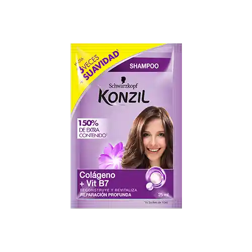 Konzil Shampoo Colágeno y Vitamina B7