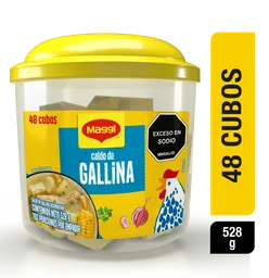 Maggi Caldo de Gallina x 12 cubos x 132g caja