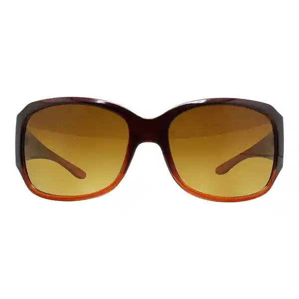 L.A. Express Lentes de Sol Contemporany Rectangular Café