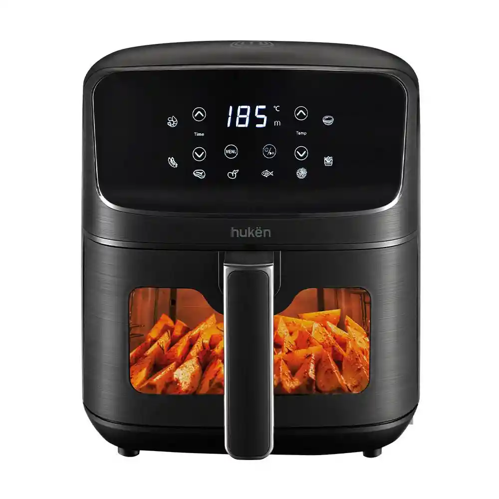 Freidora de Aire Digital Huken Digital Negro Mkaf45black