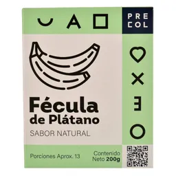 Precol Fécula de Plátano Sabor Natural