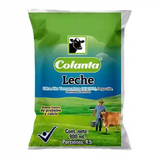 Colanta Leche Semidescremada Uht