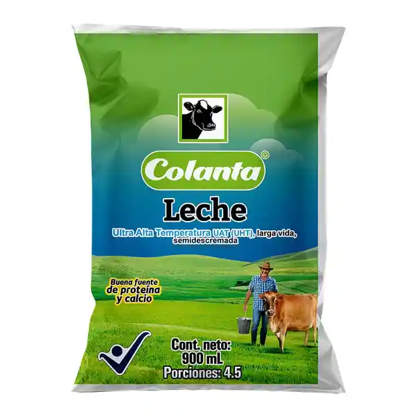 Colanta Leche Semidescremada Uht