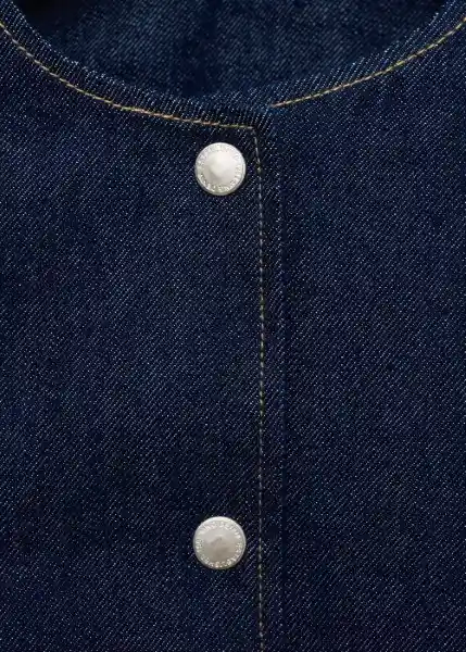 Chaqueta Cazadora Peppa Tejano Soft Talla M Mujer Mango