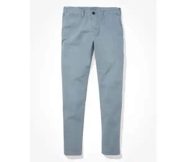 Pantalón Hombre Azul Talla 33 x 30 American Eagle