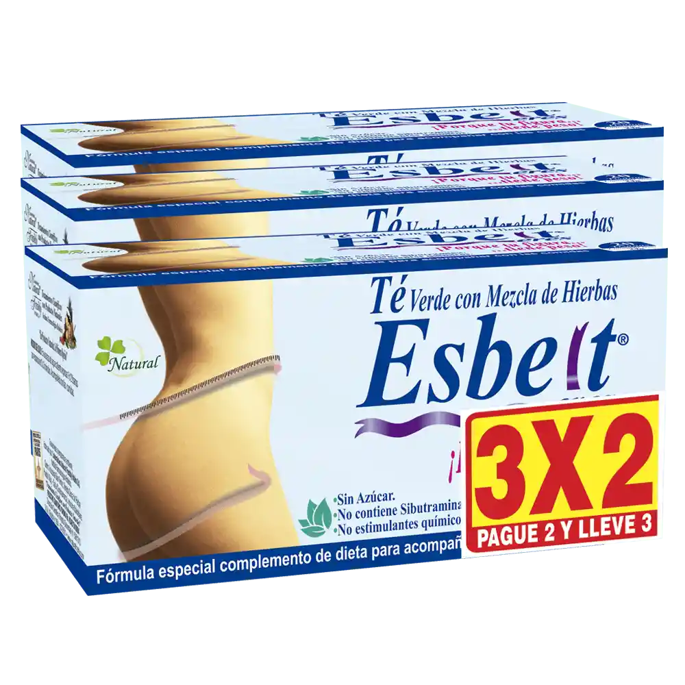 Esbelt té Verde Con Mezcla de Hierbas Eres