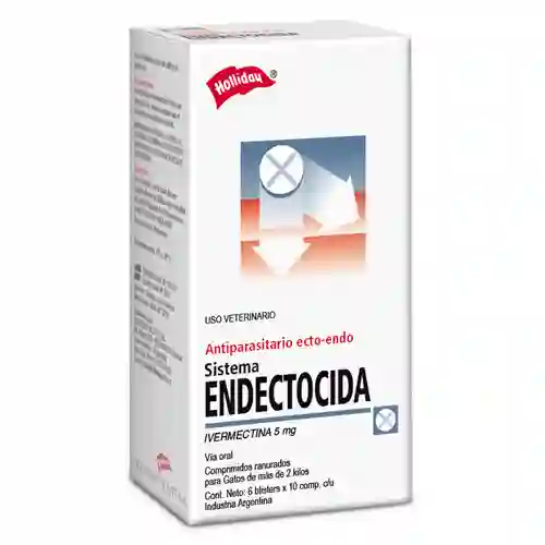 Holliday Endectocida Antiparasitario Uso Veterinario (5 mg)