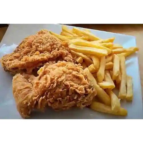 1/4 Pollo Broaster