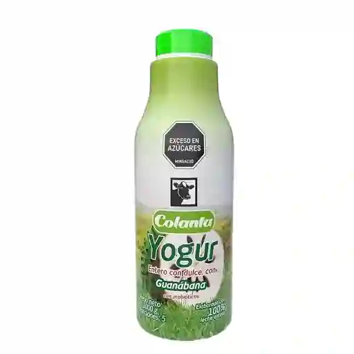 Colanta Yogur Entero Guanábana