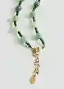 Collar Mariana Oro Talla 99 Mujer Mango