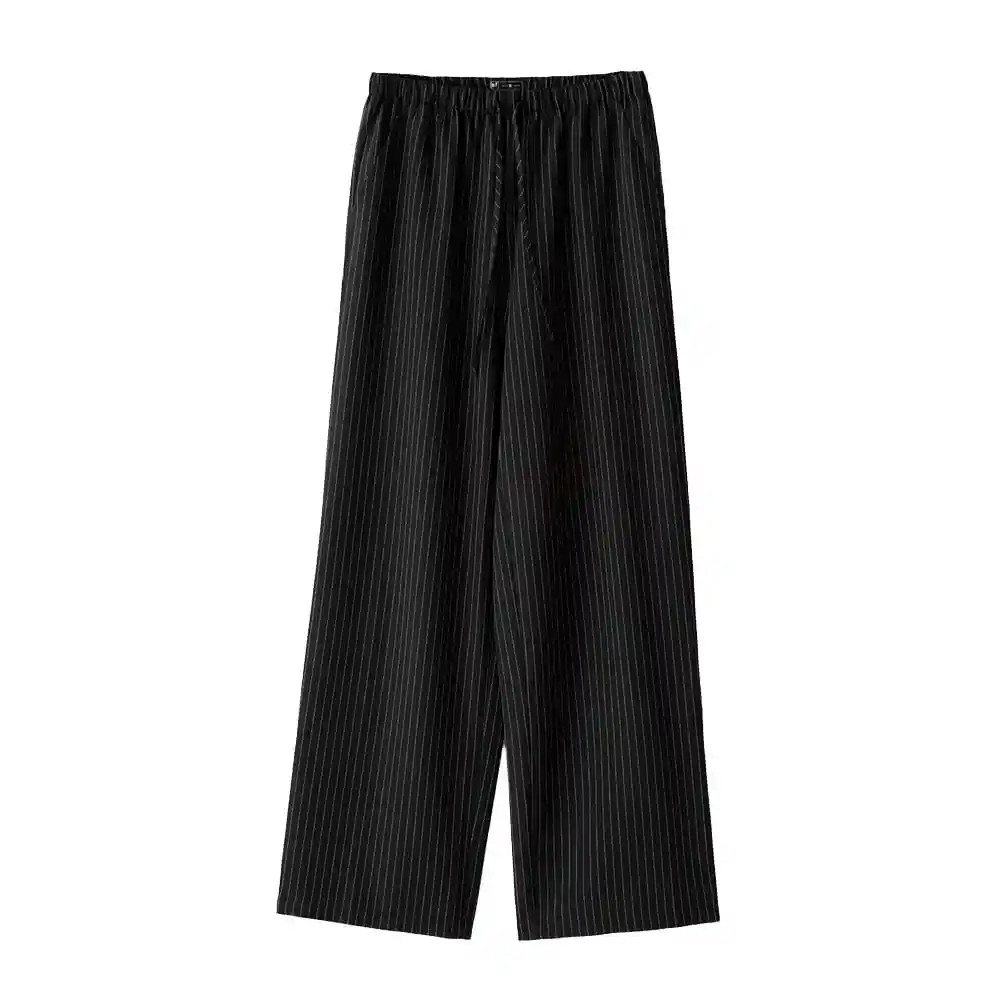 Pantalon Tiro Alto Bota Recta Femenino Laxat Gef