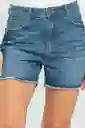 Short Mom Fit Tiro Alto