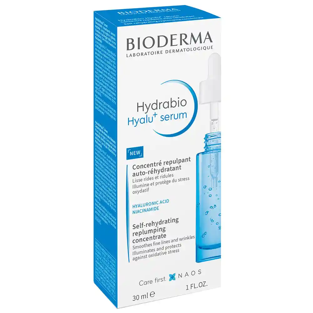 Sérum Dermatológico Ultra Hidratante Con Ácido Hialuronico Bioderma Hydrabio Hyalu+