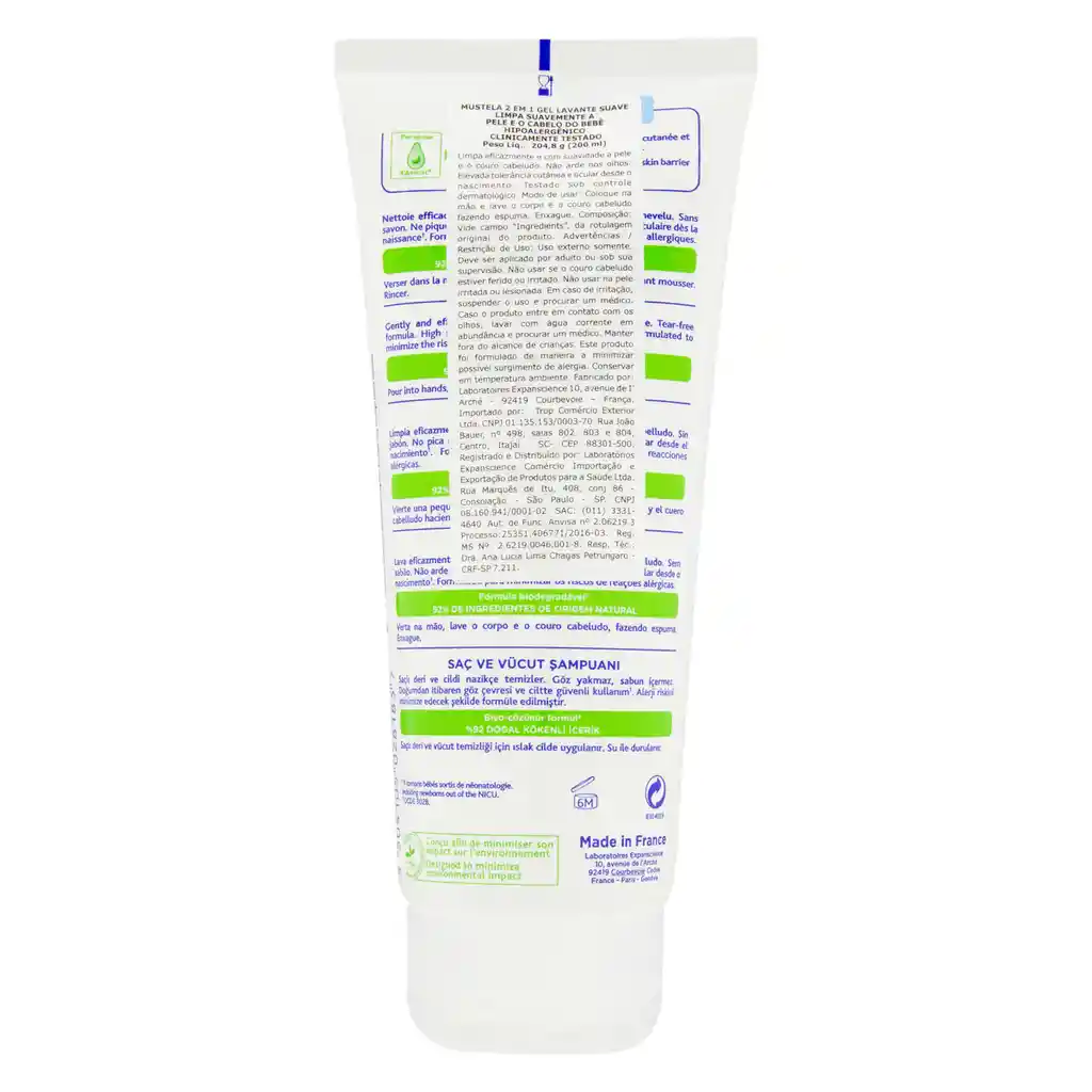 Mustela Gel De Bano