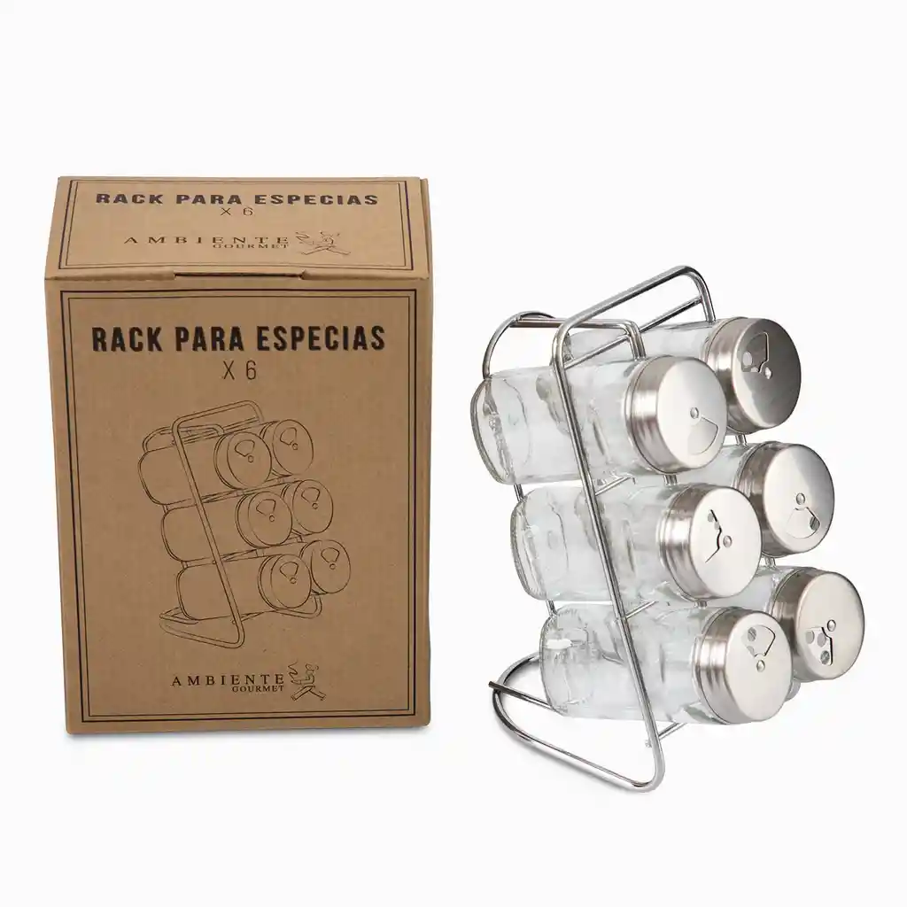 Rack Para Especias Ambiente Gourmet